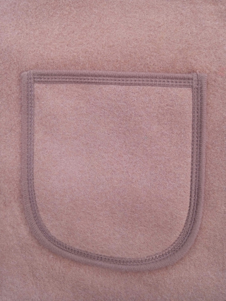 Wärmende Weste aus 100% Kamelhaar